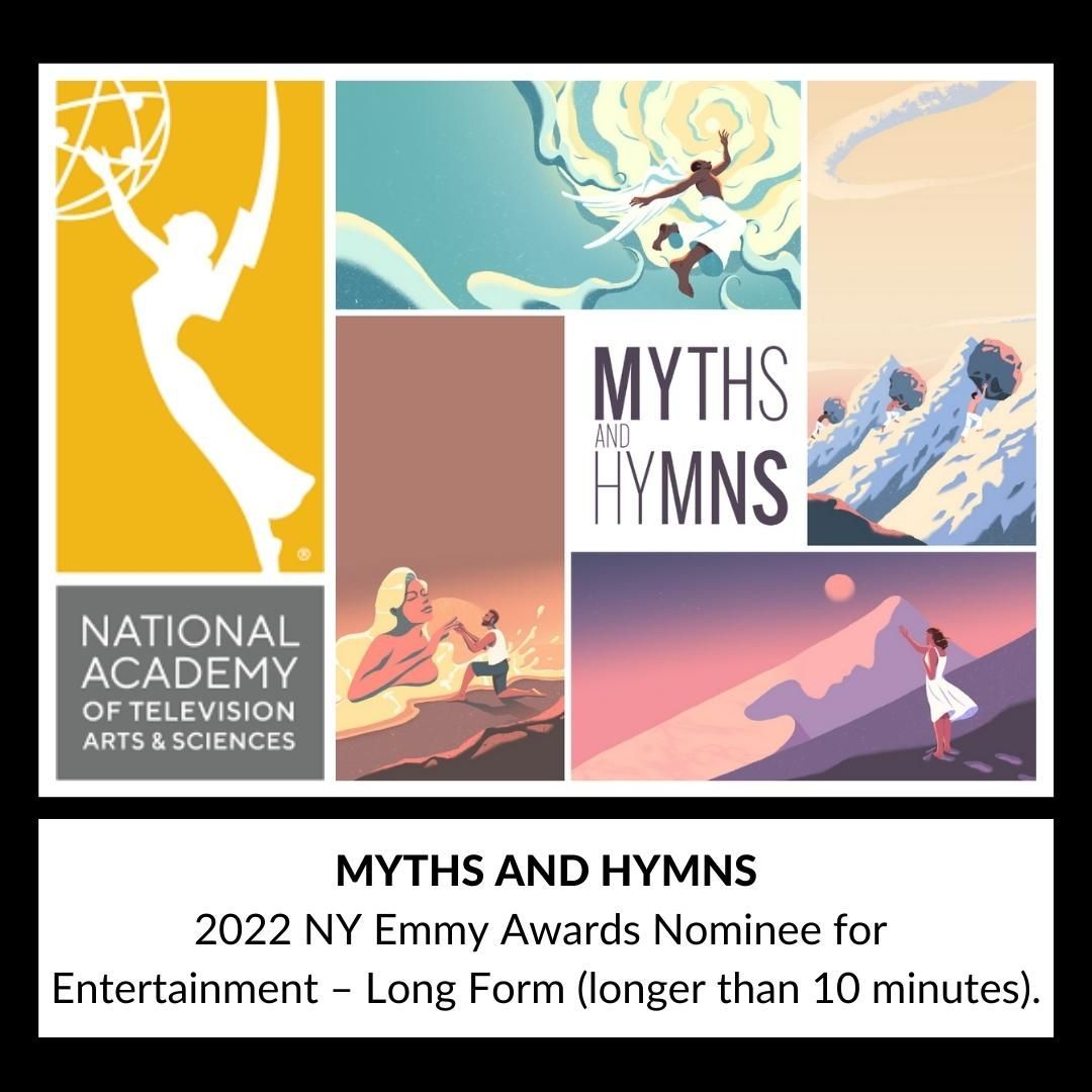 Congratulations to @mastervoicesny and everyone who was involved with “Myths and Hymns” on receiving a <a href="/NYEmmyAwards/">New York Emmy Awards</a> Nomination!! It was a joy and a privilege to be a part of this beautiful project that brought artists together to make something truly breathtaking. 1/2