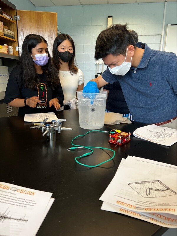 RiverdaleCS's tweet image. Let the summer begin! Students studying neuroscience in Riverdale's Lisman Labs Research program are investigating nerve activity in a model species.
#summeratriverdale #riverdaleexperience #learnersforlife #lismanlabs #neuroscience