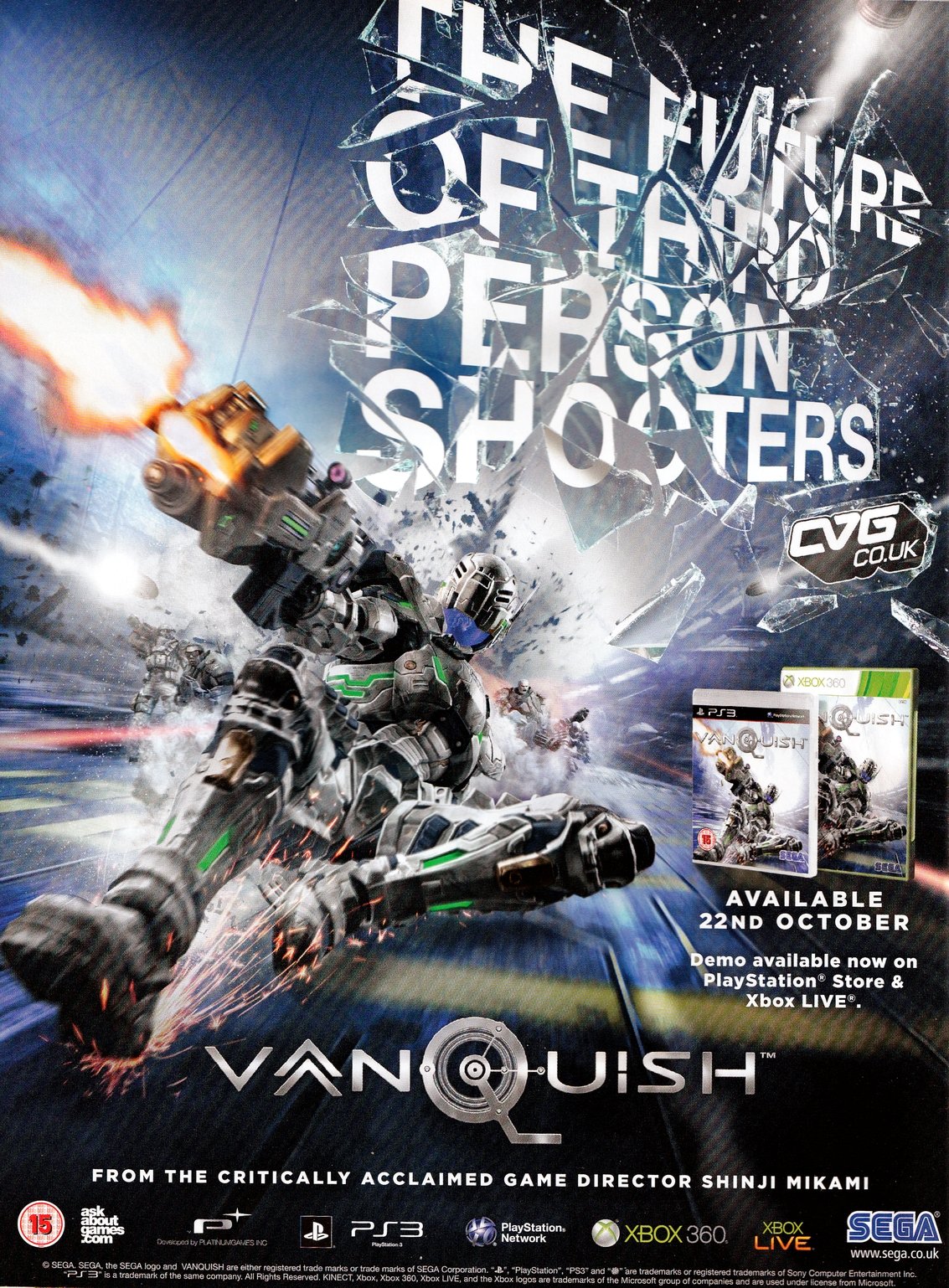 Vanquish (usado) - Xbox 360 - Início