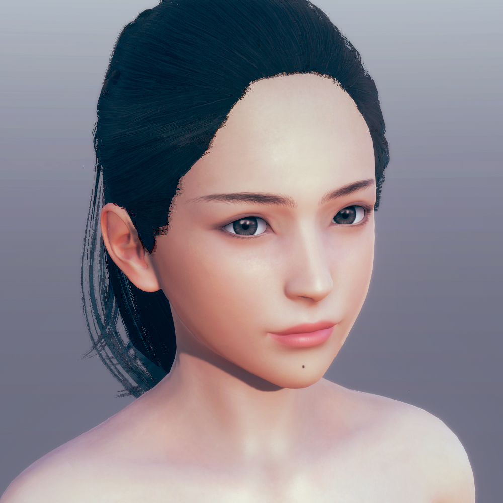 今のところどっちが好みかといえば…AI少女の方かしらん。ちゃんといじるとまた変わるかな。
#AI少女 