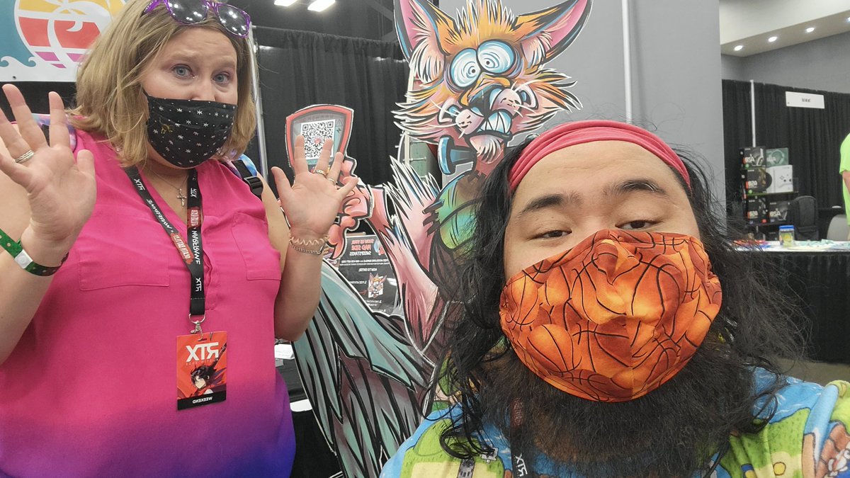 GilberticusGC's tweet image. Playing card games at #RTX2022 #frankenfur