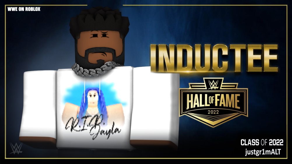 WWEOnRoblox's tweet image. 🚨 @Gr1m937 just became the first inductee into the WWE Hall of Fame’s Class of 2022. 

Justgr1mALT will be enshrined in the hallowed hall during the 2022 WWE Hall of Fame Induction Ceremony on July 10th.🚨