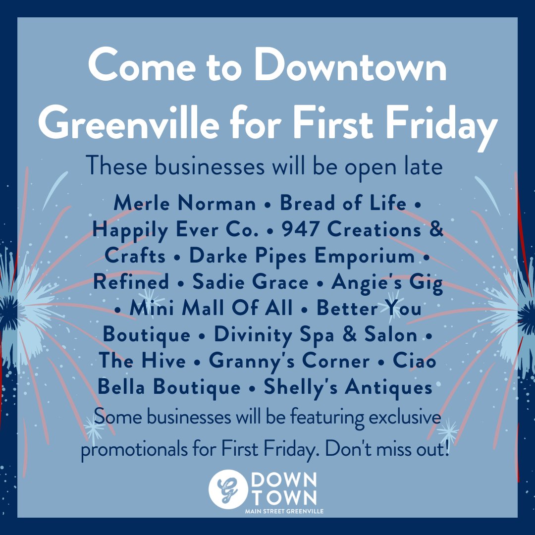 MainStreetGreenville tweet media