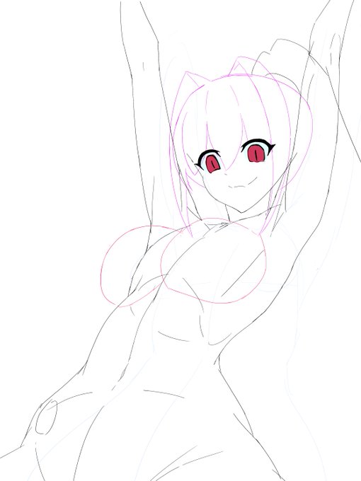 I'm drawing a picture of a skeb samurai girl.👺
(skeb侍ガールちゃん描いてます。)
原作よりでいいのかしら?🤔(まぁええやろ🙄) 