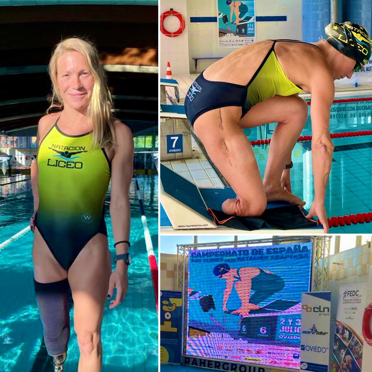 delafuentejfv's tweet photo. #FelizViernesATodos ya estamos en Oviedo donde mañana nos estrenamos con Almudena Quereda en el Cto de España de natacion adaptada …a por todas 💪🏻💪🏻💪🏻!! #natacionadaptada #natacion #vomoseentrenasecimpite #bmw #natacionliceo #winnerman #justmybody https://t.co/NVR0imQvkt