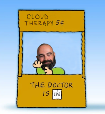 amyhermes's tweet photo. Bringing back the #AmyShop just for @mistwire
#CloudTherapy ☁️
#GetYerCloudTherapyHere https://t.co/5yFhQ24u59