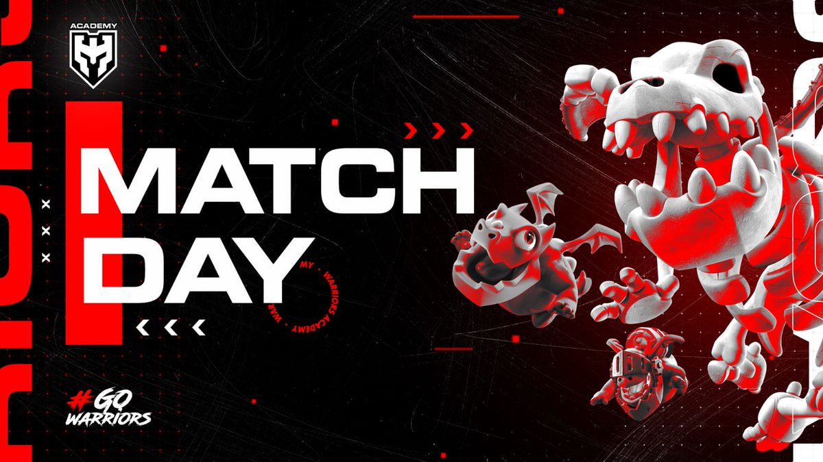 #ClashRoyale 
🛡 Matchday

🏆 <a href="/Legion_League_/">Legion</a>
🎯 4tos de Final
🆚 @AllStarTeam_CR
⏰ 15:00 🇵🇪

🏆 @ImperialeLeague
🎯 Jornada 3
🆚 <a href="/GoldSRiders/">𝑮𝒐𝒍𝒅’𝒔 𝑹𝒊𝒅𝒆𝒓𝒔</a>
⏰ 19:00 🇵🇪

#GoWarriors #gaming
