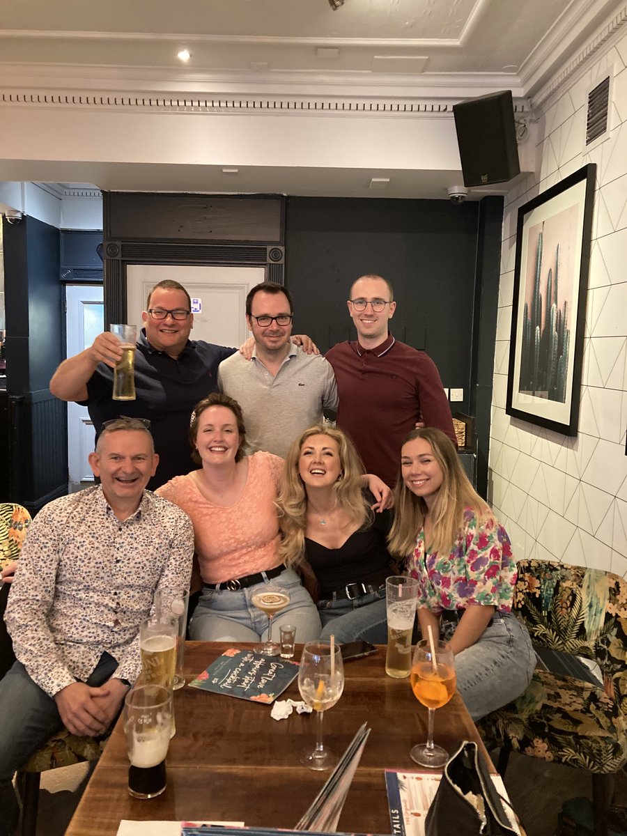 Sorry to see a couple of ladies leave…