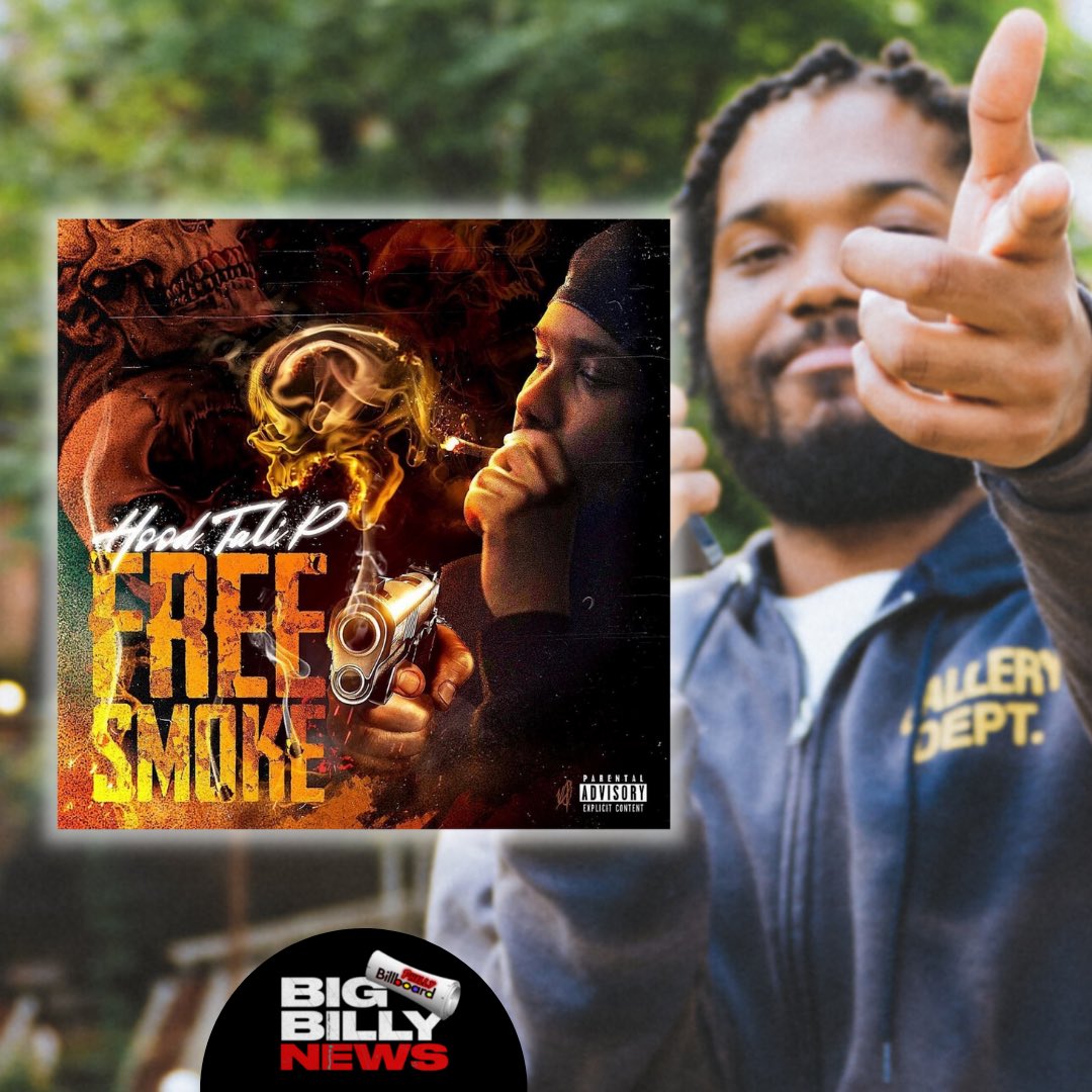 Philly Artist #HoodTali Just Dropped "FREE SMOKE", A Project w/ 15 Tracks &amp; 2 Features From NSU Sheedo &amp; JB Binladen. How's It Sounding ?🗞