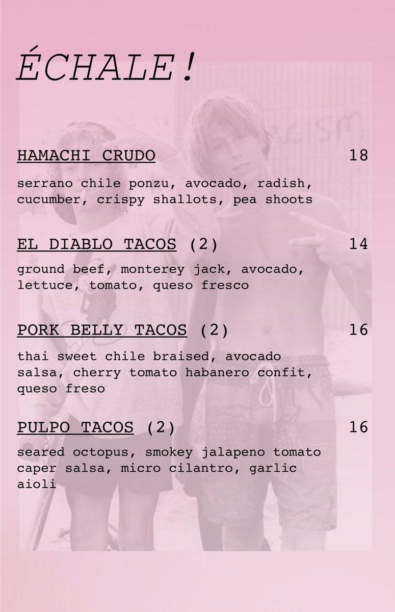 _echale_'s tweet photo. Our famous “El Diablo” that got you all coming back for more is back on the menu! But don’t let that steer you away from our new options such as the #Pulpo taco!! 🐙 #getthemwhiletheyrehot #echale #tacos #latinfood #foodies #sandiego #leucadia #northcountysd @KINGSnCONVICTS https://t.co/FNisZc8abf