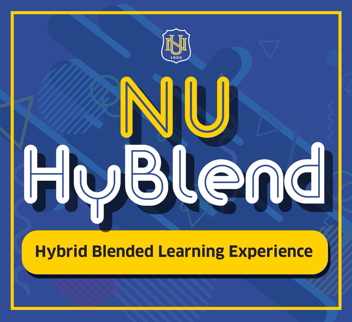 NationalUPhil's tweet photo. NU HyBlend, the NU Normal

Read more: https://t.co/8fE8COyoHg

#EducationThatWorks https://t.co/FcQXHFjbQb