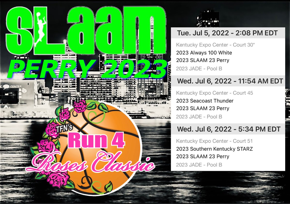 Can’t wait to see #SLAAMFam roll in Louisville!!  ⁦<a href="/TFNsRun4Roses/">TFN's Run 4 Roses</a>⁩