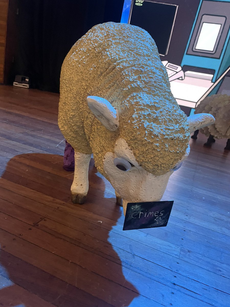 I think the sheep may have listened to too many <a href="/mangopdf/">“Alex”</a> talks #kawaiicon