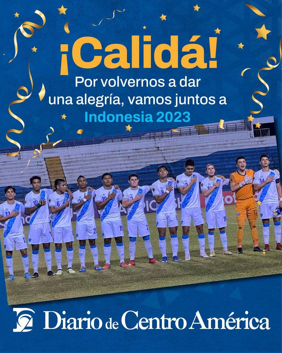 DiariodeCA's tweet photo. ¡GRACIAS POR SU ESFUERZO! 

La Selección Nacional Sub-20 pierde contra República Dominicana. Guatemala agradece el esfuerzo de los futbolistas al darlo todo en el Estadio Morazán de San Pedro Sula.

#DeportesDCA #Futbol #SelecciónNacional #Guatemala https://t.co/fh6j2XzShZ