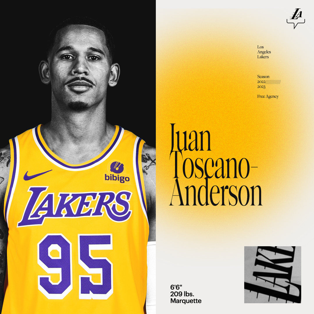 Juan Toscano-Anderson's playmaking can help drive the Lakers' offense -  Silver Screen and Roll