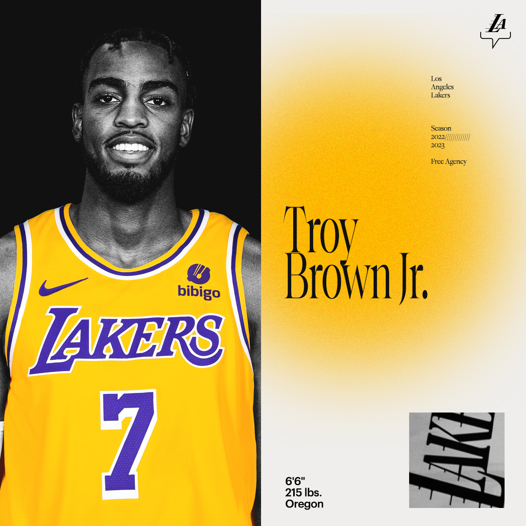 Los Angeles Lakers On Twitter OFFICIAL Welcome To L A Troy los-angeles-lakers-on-twitter-official-welcome-to-l-a-troy