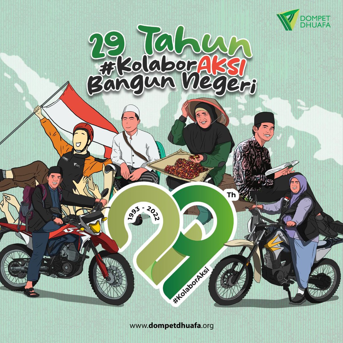 Semoga selalu sukses dan terus tetap berkhidmat untuk membangun negeri #29ThDompetDhuafa #KurbanPromoMiladDD