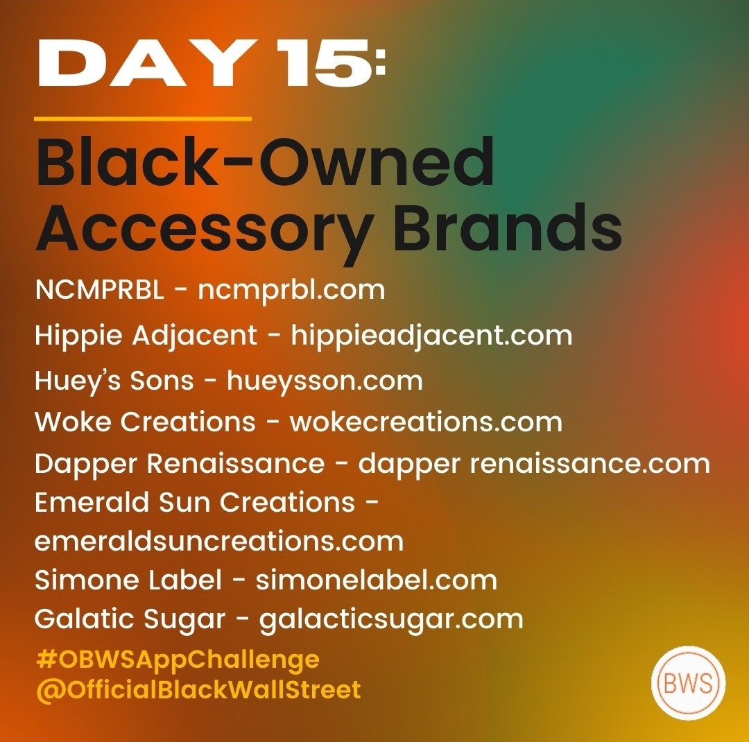 EmeraldSunLove's tweet photo. We're featured on the #OBWSAppChallenge !! Thank you! 🥰 Get the Official Black Wallstreet App @OBWSapp and #buyblack #BlackOwnedBusiness 💚 https://t.co/B1qpW7y8Vs