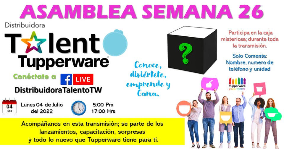 TalentoTW's tweet image. #SoyTalentoTW
Lunes 4 de Julio a las  5pm
por:
facebook.com/DistribuidoraT…