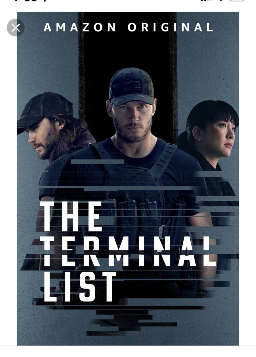 A huge thank you and congratulations to @JackCarrUSA for this! So happy right now. @prattprattpratt #taylorkitsch #thriller @PrimeVideo @terminallist #TheTerminalList  #JamesReece