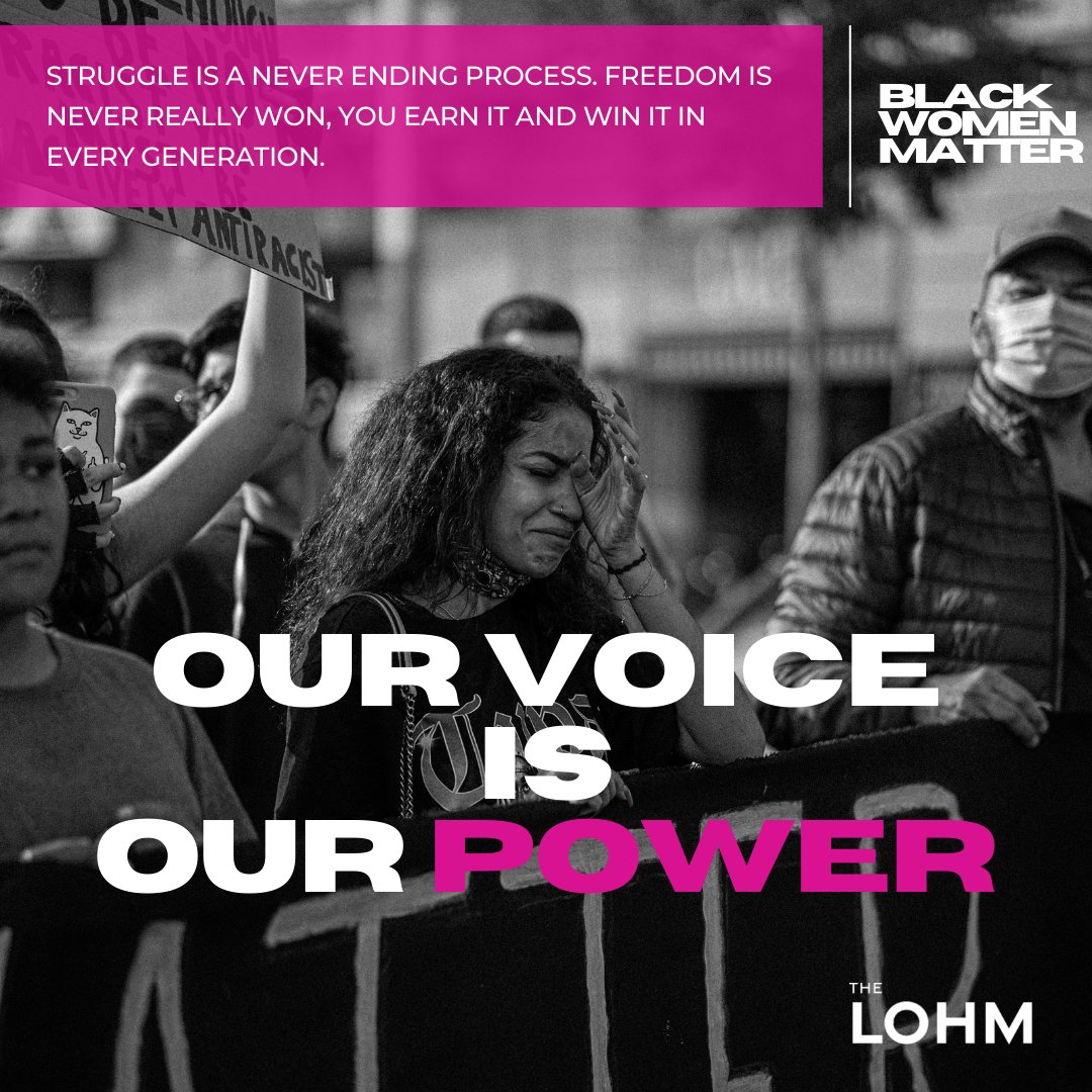 thelohm's tweet photo. #TheLOHM would like to thank the ladies of #FOWI and special guests @KeedaHaynes and @ChayMcfarland  for last night's powerful message. ICYMI, click the link below to watch the panel.

https://t.co/5iQPSCX7vW

#BlackLivesMatterMonth #CriminalLegalSystem #SpeakersBureau https://t.co/4Y8ny3Qg10