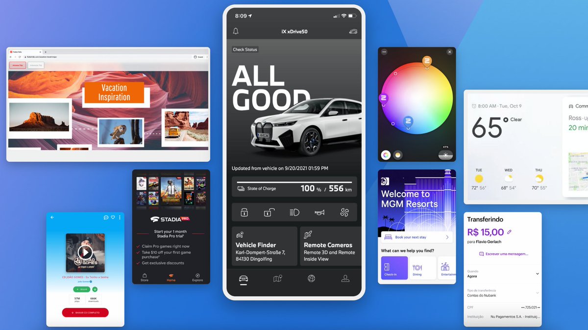 FlutterDev's tweet image. 🥳 We want you to join our team!

Check out Flutter and Dart job openings:

💻 Software Engineering
🌟 Developer Relations
🪄 Design &amp;amp; UX

Details here → goo.gle/3QY1iKH
