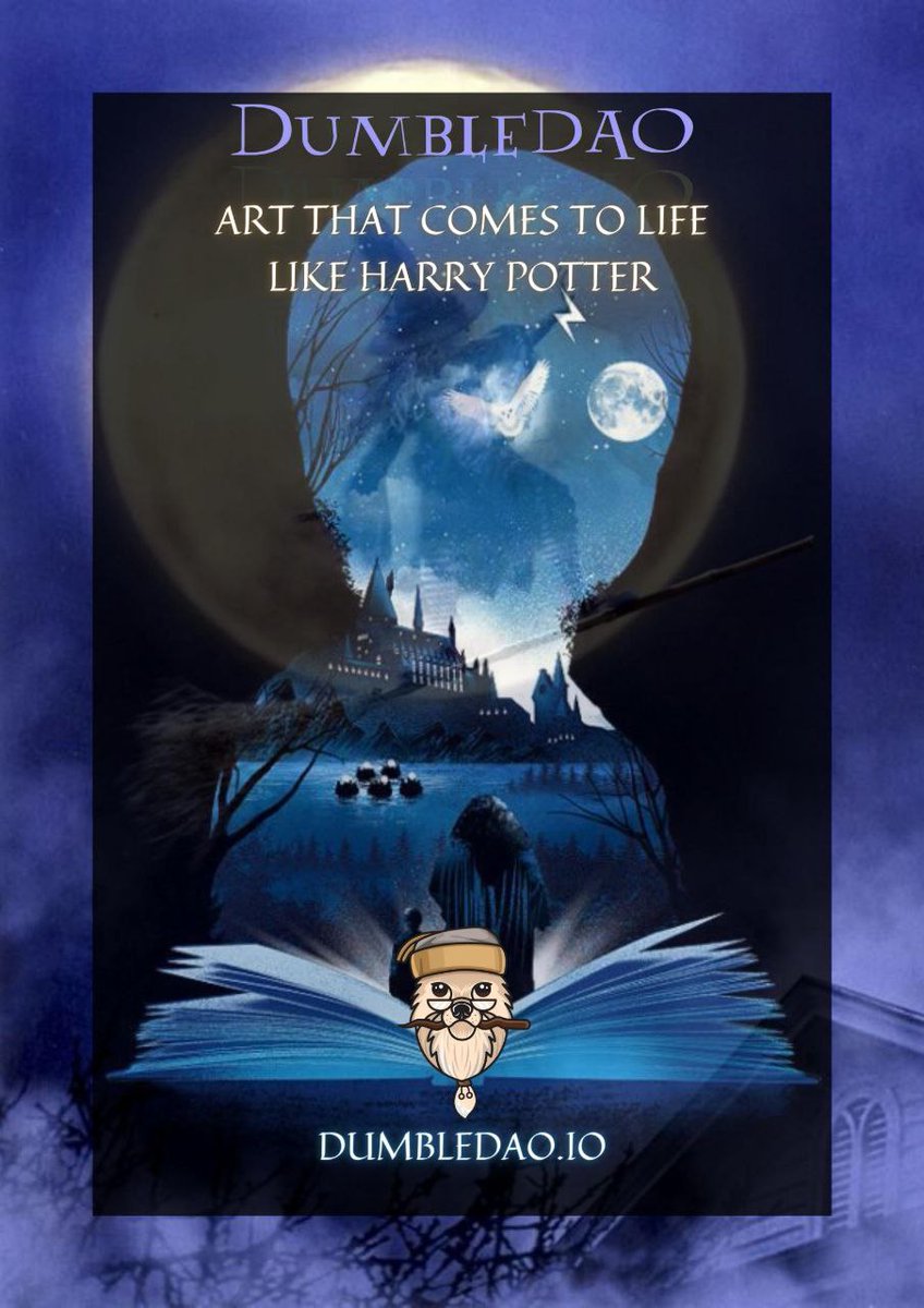 SHAHAB_MIMA's tweet photo. 💢ART THAT COMES TO LIFE LIKE HARRY POTTER💢
. #DUMBLE #MagicalMutt #MagicalMay #ARNFT #NFTs #NFTProject #IDO #DAO
💢
https://t.co/P7f3R7f3kw
💢
#RBXS #RBXSamurai #DeFi https://t.co/RL3oiTHf7R