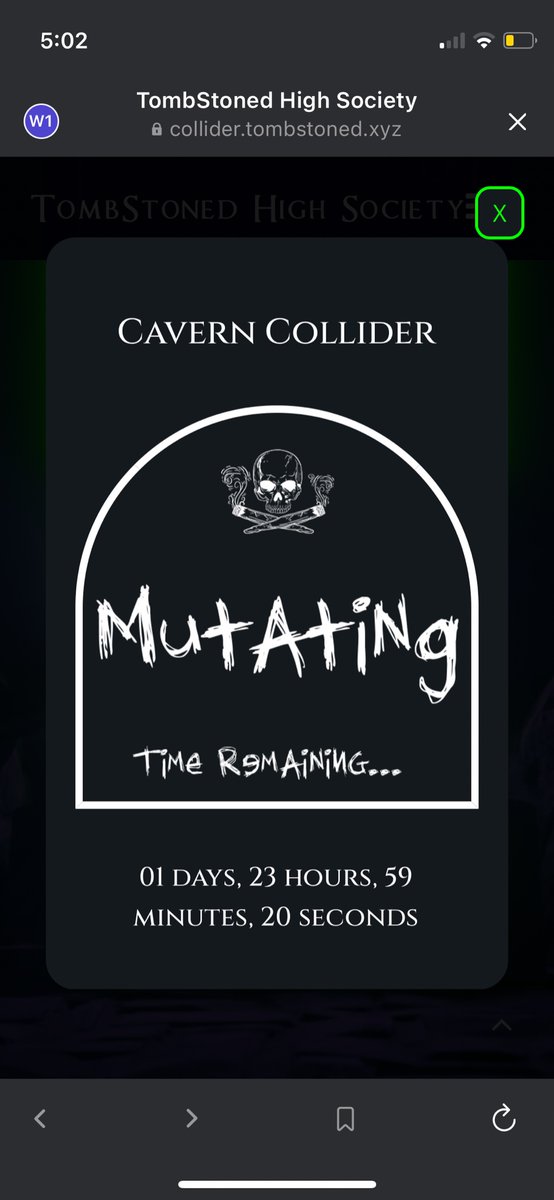 Just threw my <a href="/TombStonedHS/">TombStoned</a> in the #caverncollider 😈💀☠️ Gonna look so sick in two days. #tombstonedtakeover