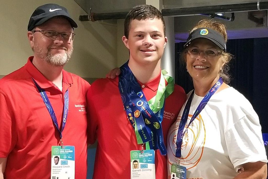 utmartin's tweet photo. UT Martin faculty member leads team to 20 medals at Special Olympics USA Games! https://t.co/55jumLhoKn https://t.co/dhfRdV9AlC