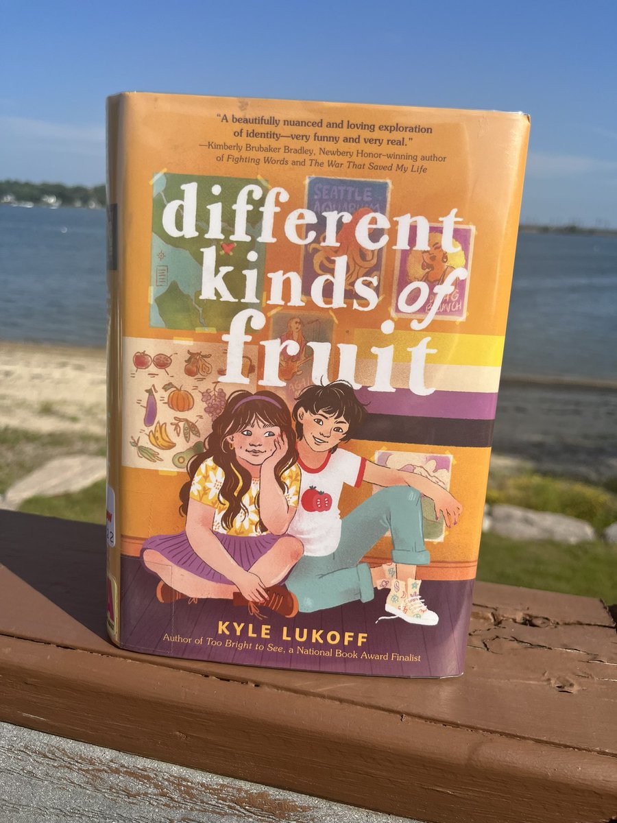 Just finished Different Kinds of Fruit by @KyleLukoff LOVED the story, the characters and the emotions it brought out. (Summer Book 1/50) #BarkhamstedReads @BarkhamstedS @ctcasl