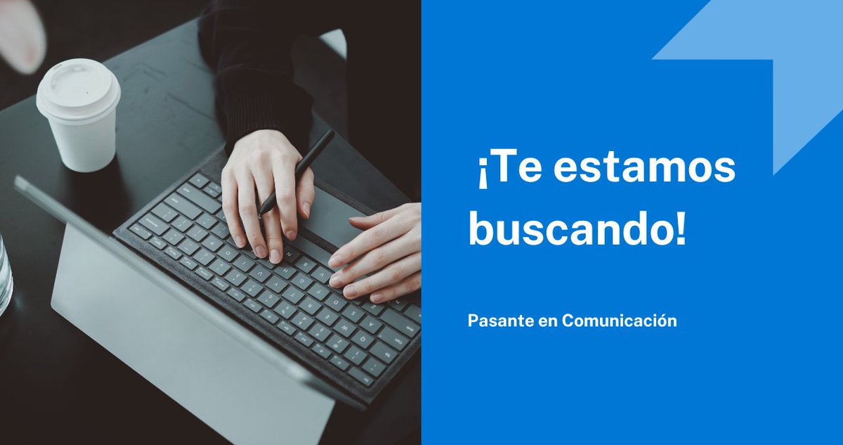 📢 ¡Nueva #convocatoria de #pasantía en Comunicación!

📍 Localización: Buenos Aires.
📅 Duración: 4 meses.
⏰ Cierre de la convocatoria: 24.07.2022.

🔗 Más información y términos de referencia: bit.ly/3AkJaF4
