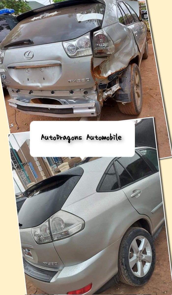AutodragonsAuto's tweet image. Check out The Lexus RX 350 Accident Repair from our Workshop. We are the Best in The City of Ibadan. Contact us Today.
#gistlover #funkeakindele #ASUUStrikeMustEnd #EFCC #ibadan #Automotive #Engineering #vehiclerepairs