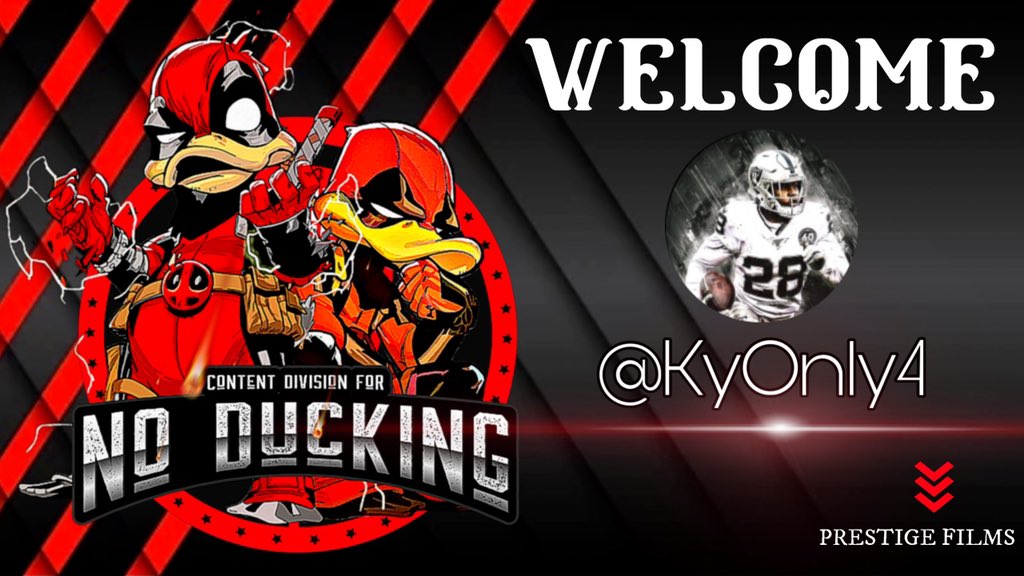 NDxContentDiv's tweet photo. We’d like to Welcome @kyonly4 to #TheDiv ‼️‼️ Let’s Get It Mane ❌🦆 @xNoDucking https://t.co/wRSi43f8Mf