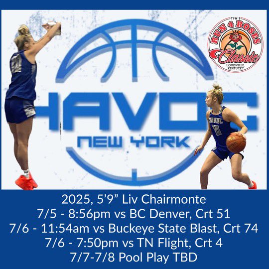 counting down the days…. cant wait to play in this amazing event with such a great team. letss goo <a href="/BChairmonte/">Brian Chairmonte</a> <a href="/nyhavoc/">NY HAVOC</a>