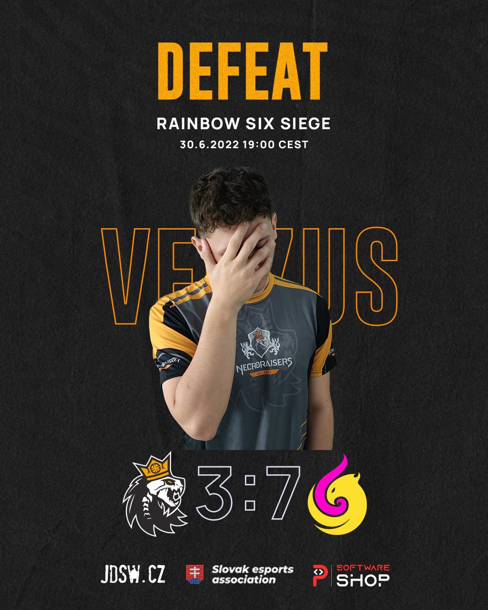 so next time we will be better because every loss pushes us forward....

You haven't heard us roar yet!!!

#HearOurRoar #necroraisers #nrhype