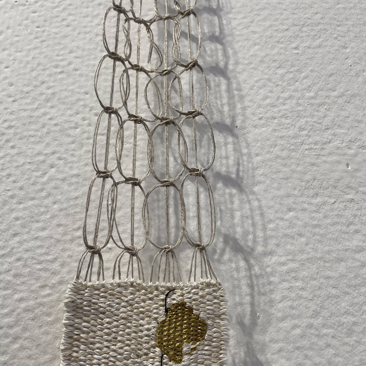 A detail of my work which is part of the relay process #sussex #textileart