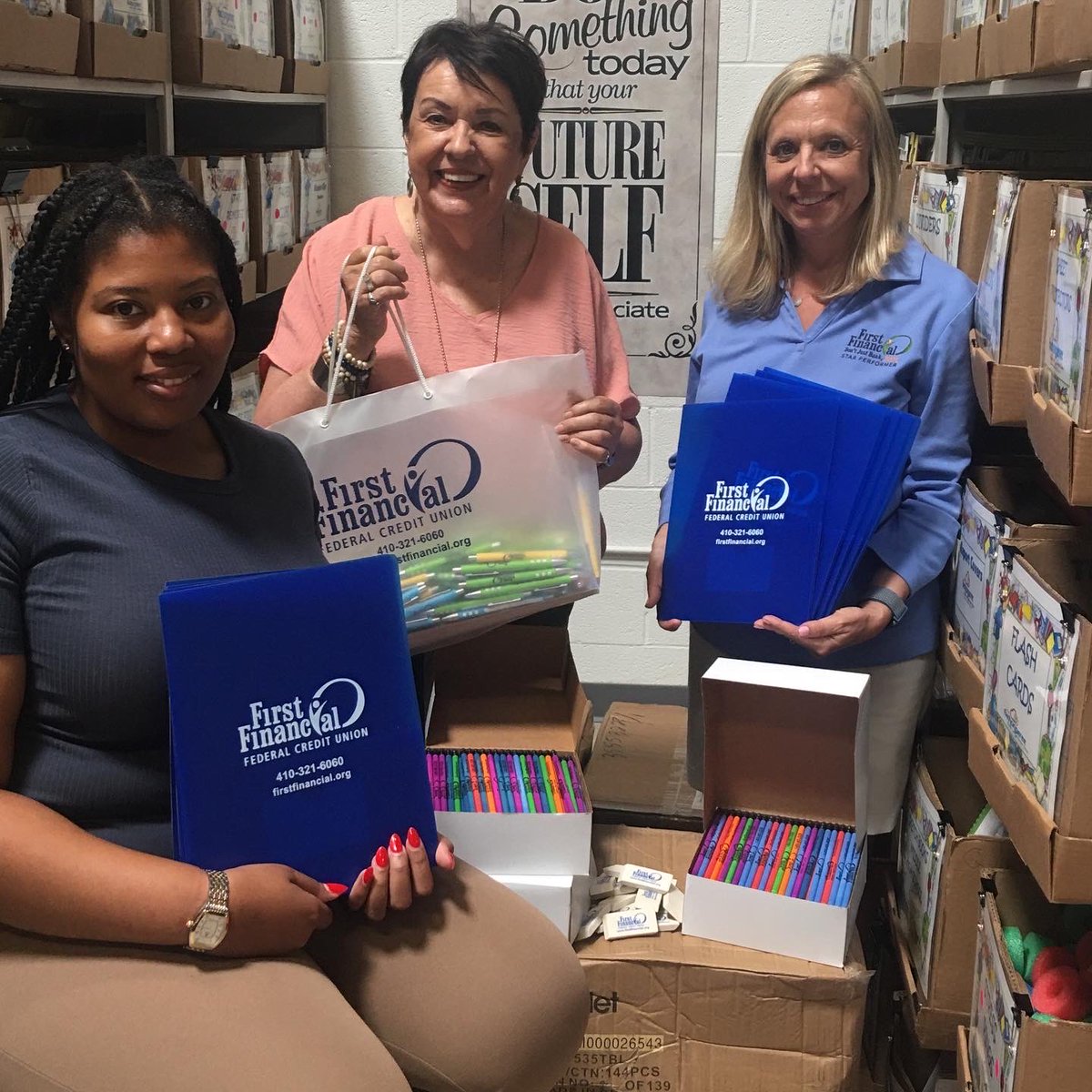 foundationbcps's tweet photo. Yes we need…
✔️pencils
✔️pocket folders
✔️ink pens
Thank you @FFFCUofMD for hosting a Tools for School drive to donate supplies to the Exchangeree.
#hostadrive #participate #volunteer https://t.co/glAB7y1E50