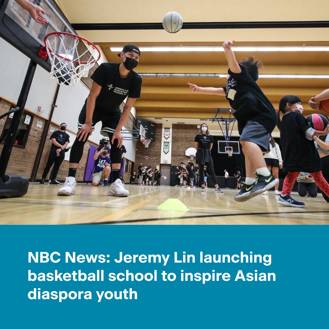 Former NBA point guard @JLin7 is launching a basketball school with the aim of motivating the next generation of young ballers of Asian descent. Follow the NBC News article to find out more about the program. https://t.co/GHkP5ZCujg