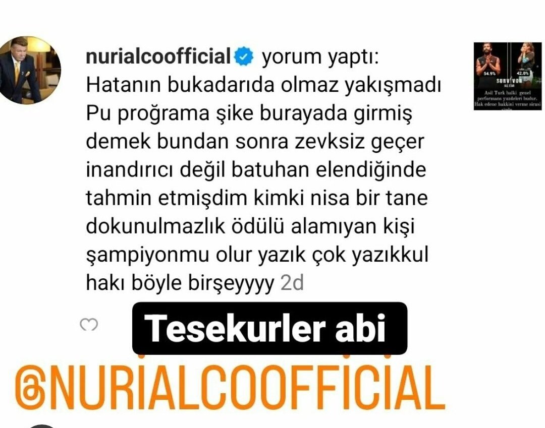 Harikasın Nuri Alço

Gazoz olma efsane ol 😂😂

HakEtmedin NisaBölükbaşı