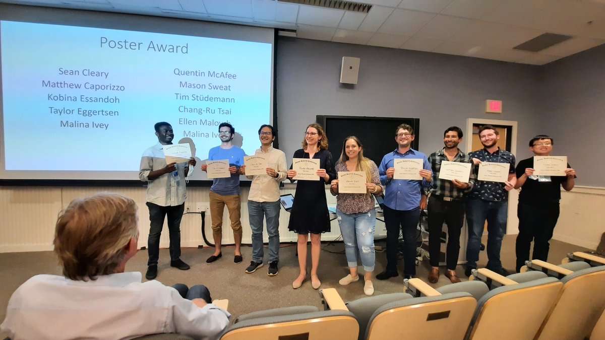 And congratulations to the poster prize awardees GRC 2022
