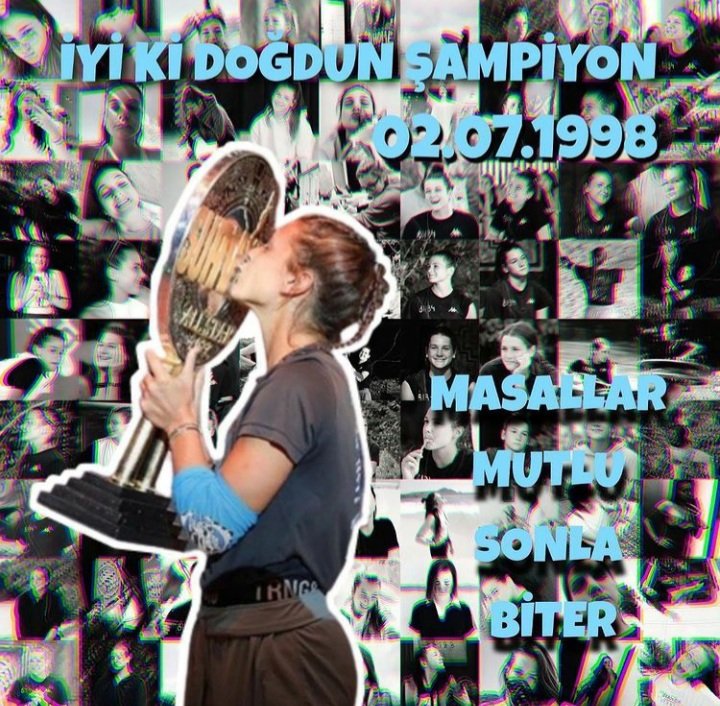 Nisoş, dünya tatlisi IYI KI DOĞDUN. Karakterin, duruşun ve mücadelen seni SURVIVOR ŞAMPIYONU, ama kalbin seni GONULLULERIN ŞAMPIYONU yapti. Umarim hayatinda bir sürü başari ve en onemlisi mutluluk getirir. Seni cok seviyoruz GÜÇLÜ KIZ. #sampiyonnisa #nbfc