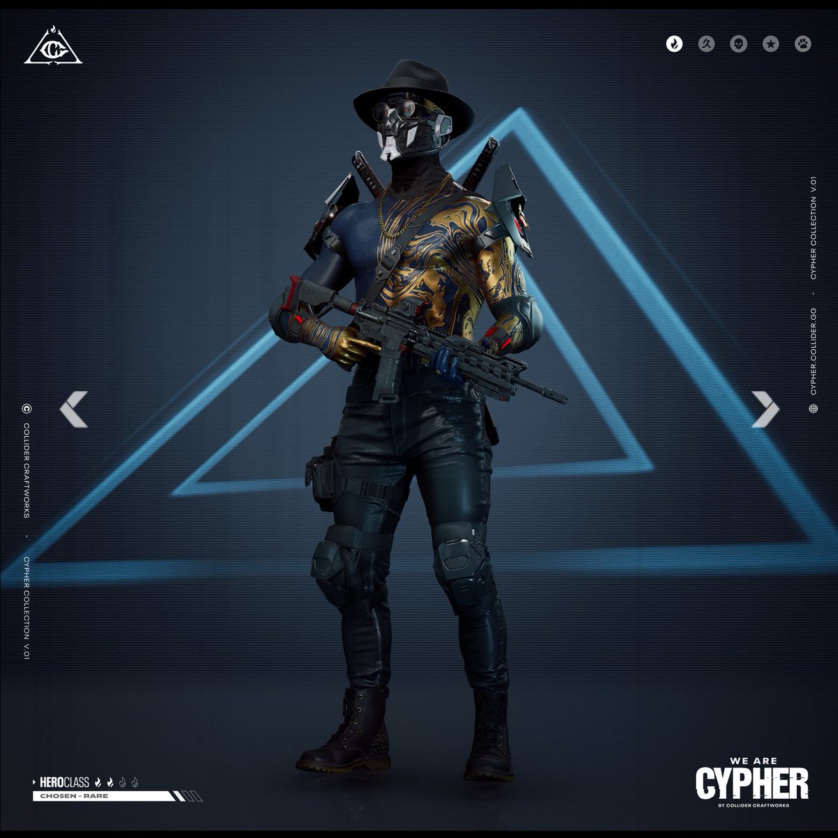 Imagine using this avatar in a game in the future.
@ColliderCraft made an insane reveal with an insane HQ no one reached before!! Not only the rare ones but also the common ones are mindblowing👆

And it’s only the beginning!

#NFTCommunity #Web3 #gaming #collidercraftworks