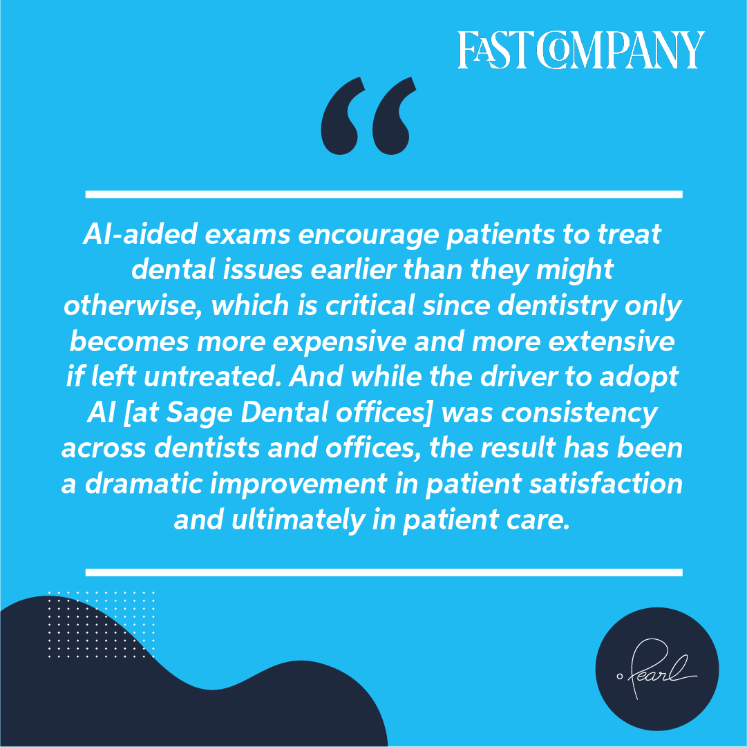 Pearl (@hello_pearl) on Twitter photo Our CEO <a href="/OphirTanz/">Ophir Tanz</a> is in good company for <a href="/FastCompany/">Fast Company</a> today! He and <a href="/MySageDental/">Sage Dental</a> Chief Clinical Officer Dr. Cindy Roark dive deep into #AI’s impact on #dental care and patient trust. fastcompany.com/90765597/ai-is… Our CEO <a href="/OphirTanz/">Ophir Tanz</a> is in good company for <a href="/FastCompany/">Fast Company</a> today! He and <a href="/MySageDental/">Sage Dental</a> Chief Clinical Officer Dr. Cindy Roark dive deep into #AI’s impact on #dental care and patient trust. fastcompany.com/90765597/ai-is…