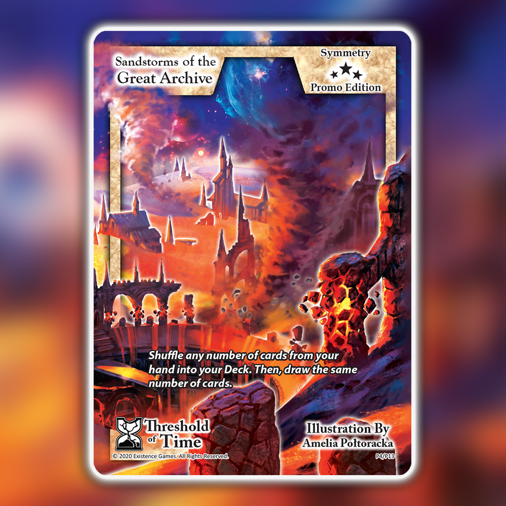 Can't believe July is here already! 🎆 To kick off the new month, we've got a fresh new promo card up for grabs! To get a playset of this card (for FREE), just pick up anything in our Online Store from now until 7/31/22:

✨exodus-tcg-store.squarespace.com/shop

#ExodusTCG #tcg #tradingcards