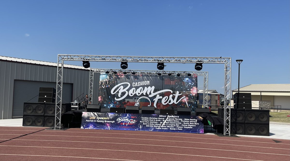 The first #Boom starts a 6pm with <a href="/mcstew14/">McCaleb Stewart</a> and crew! #BoomFest2022