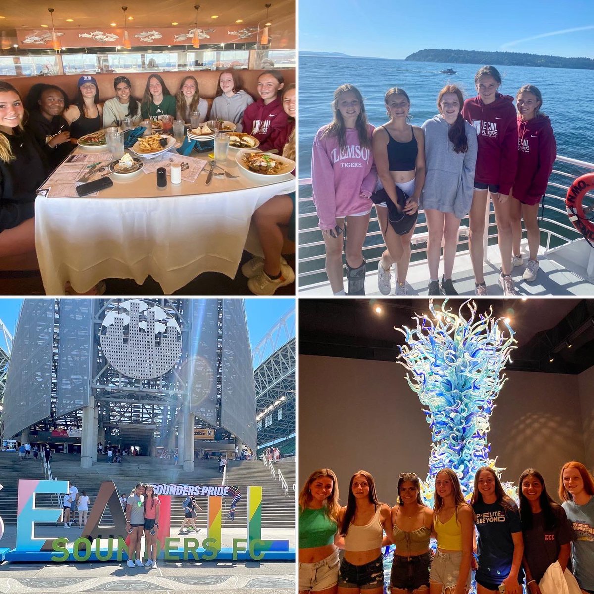 We ♥️Seattle! Thank you @ecnlgirls for hosting the playoffs! Excellent ⚽️ and fun adventures 🐳 = great memories‼️ Already looking forward to next season. @theloudounecnl @loudounsc #loudounsoccer #leadersplayhere #repthered #teammatesforlife #seattlesoccer #whalesareawesome