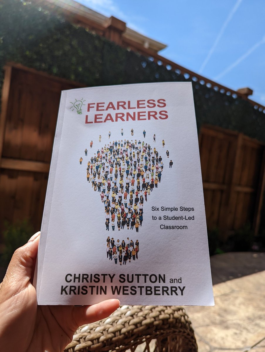CraftsAndClass's tweet photo. I've done book studies on my own the last few summer breaks and this one right here, is one I'm SUPER excited to read. "... from failure bloom growth and wisdom." - C. Sutton &amp; K. Westberry #StudentLedClassroom #LearningToGrow #FailingForward #FearlessLearner https://t.co/366im9lfZH