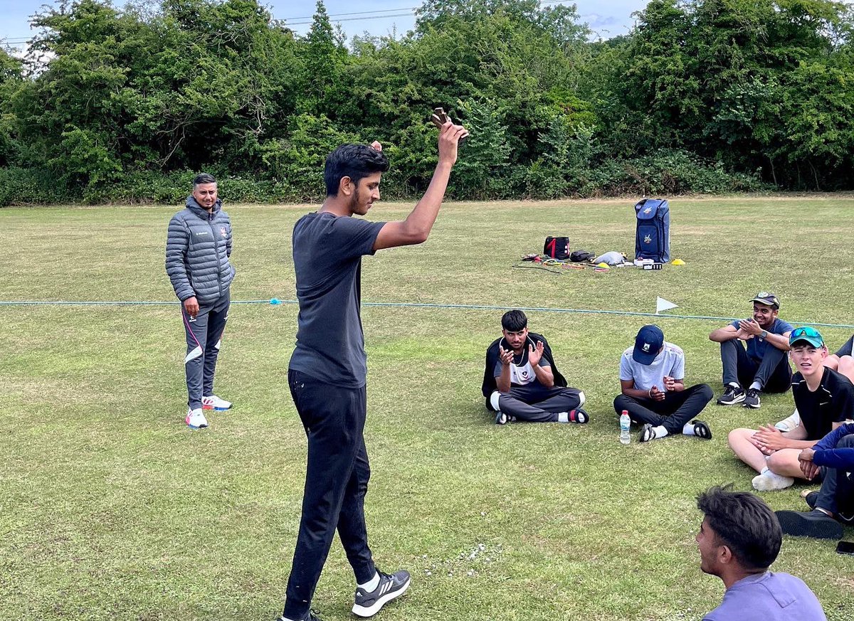 loucollsport's tweet photo. The end of season awards for @lborocollege Cricket Academy happened this week! 

Top batter - Yajat Sharma
Best bowler @hanger_ellis 
Player’s Player - Devan Sharma 
Coach’s Player - Huzayl Bhutta 

#TalentFactory https://t.co/LTa0BVvVDX