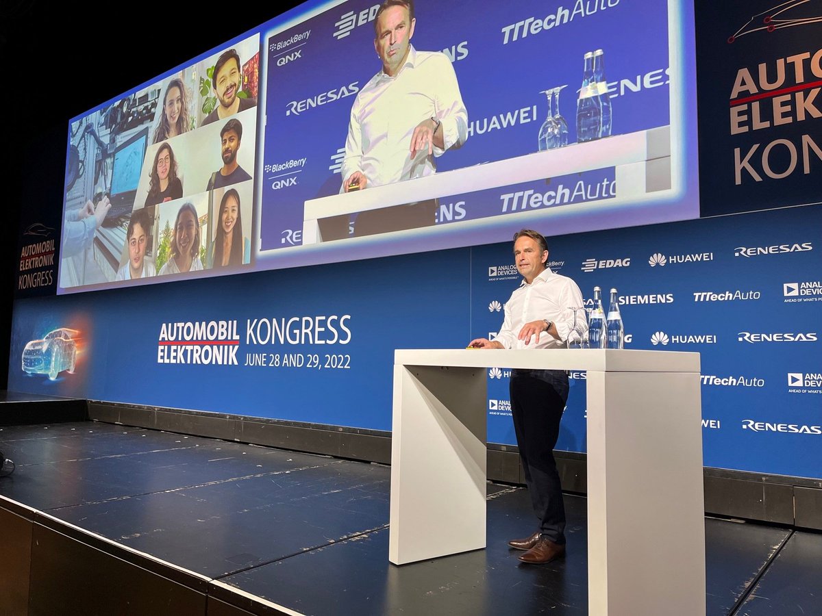 Harman's tweet image. By combining our legacy and the power of HARMAN &amp;amp; Samsung, we deliver powerful in-car experiences at consumer-electronics speed. President of Automotive, Christian Sobottka, spoke on our consumer-first approach at the Automobil Elektronik Kongress in Germany. #AEK_live