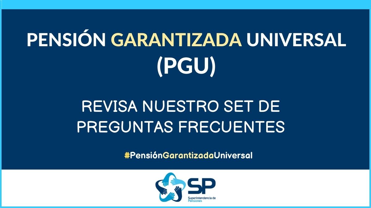 En la Super de Pensiones queremos ayudarte a entender todo sobre la PGU y por eso hemos preparado un set de preguntas frecuentes, para que conozcas todo sobre este beneficio. Puedes revisarlo aquí: spensiones.cl/portal/institu… #PGU
